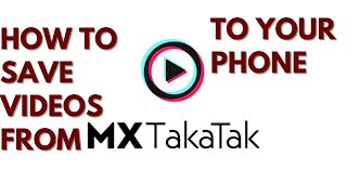 how to download videos from mx takatak | in English screenshot 2