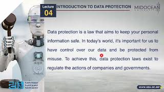 Master of Digital Law - Foundations of Digital Law - lecture 4