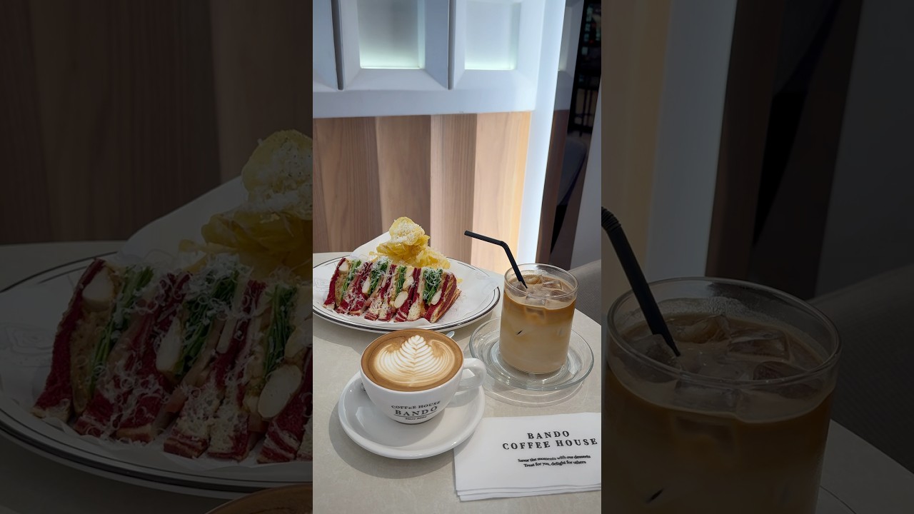 Korean cafe in wafi mall 