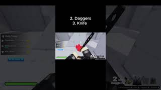 OP Weapons for Beginners in Roblox Rivals! | #rivals #roblox #ranking #knife #rpg #daggers