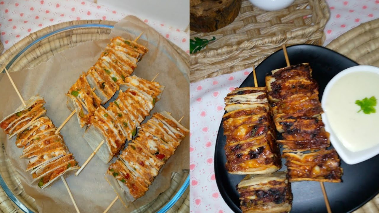 فكرة رمضانية جديدة🌙تورتيلا بالدجاج والجبن والفرماج سهلة وسريعة