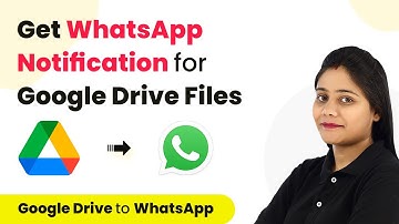 How to Get WhatsApp Notification When a File is Uploaded in Google Drive - Google Drive & WhatsApp