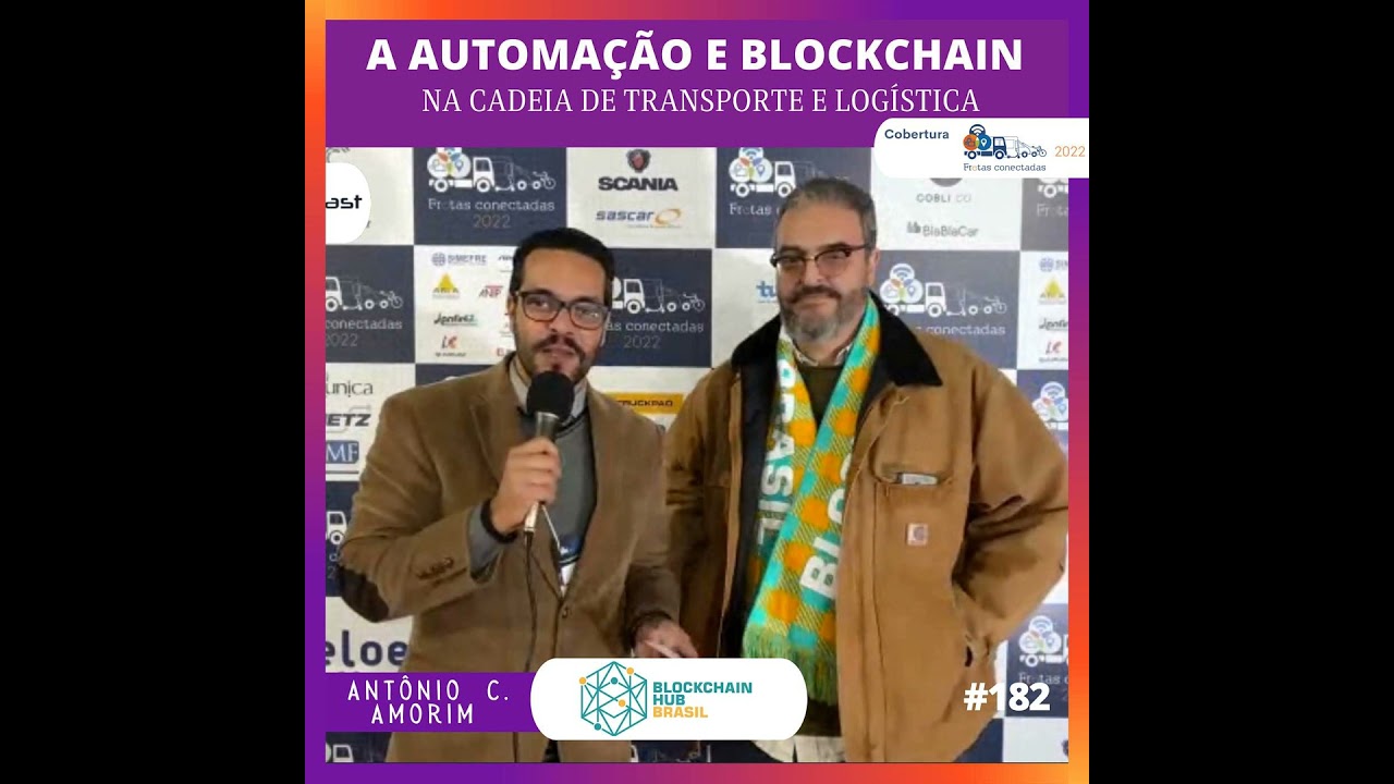 Cobertura do Frotas Conectadas 2022 com a Blockchain Hub Brasil