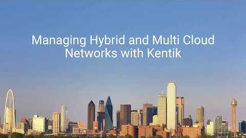 ONUG Spring 2019 Demo of Kentik