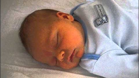 first morning at home (sleeping)