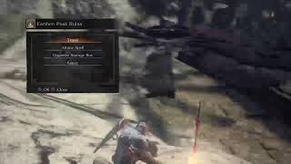 Dark Souls 3 killing nameless king