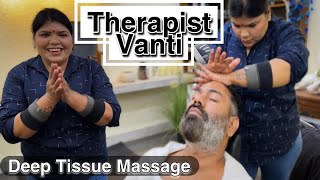 Deep tissue head massage therapy to get relief from Migraine, Sleeplessness disorder by VANTI