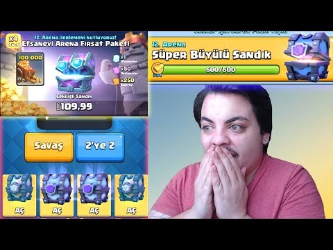 REKOR!! 13 AYDIR SANDIK BİRİKTİREN TAKİPÇİM Clash Royale