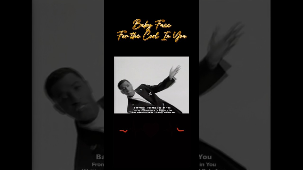 For the Cool in You – Babyface 1993 #musichistory - YouTube