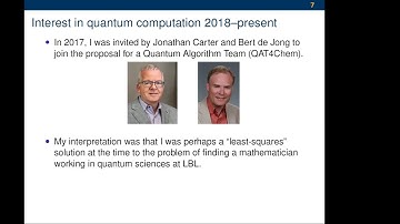 Quantum Algorithms for Eigenvalue Problems - Lin Lin