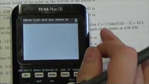 Math 30-2 Sinusoidal Functions Review MC#10