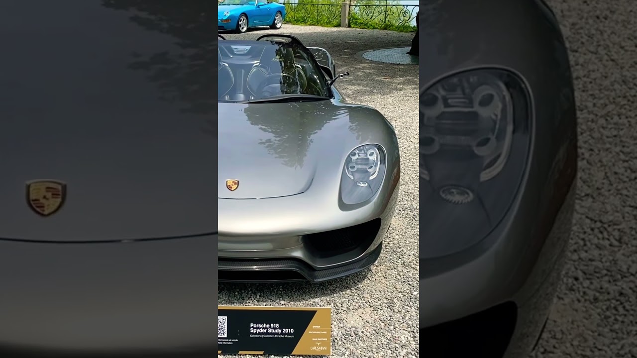 Porsche 918 Spyder Concept! 