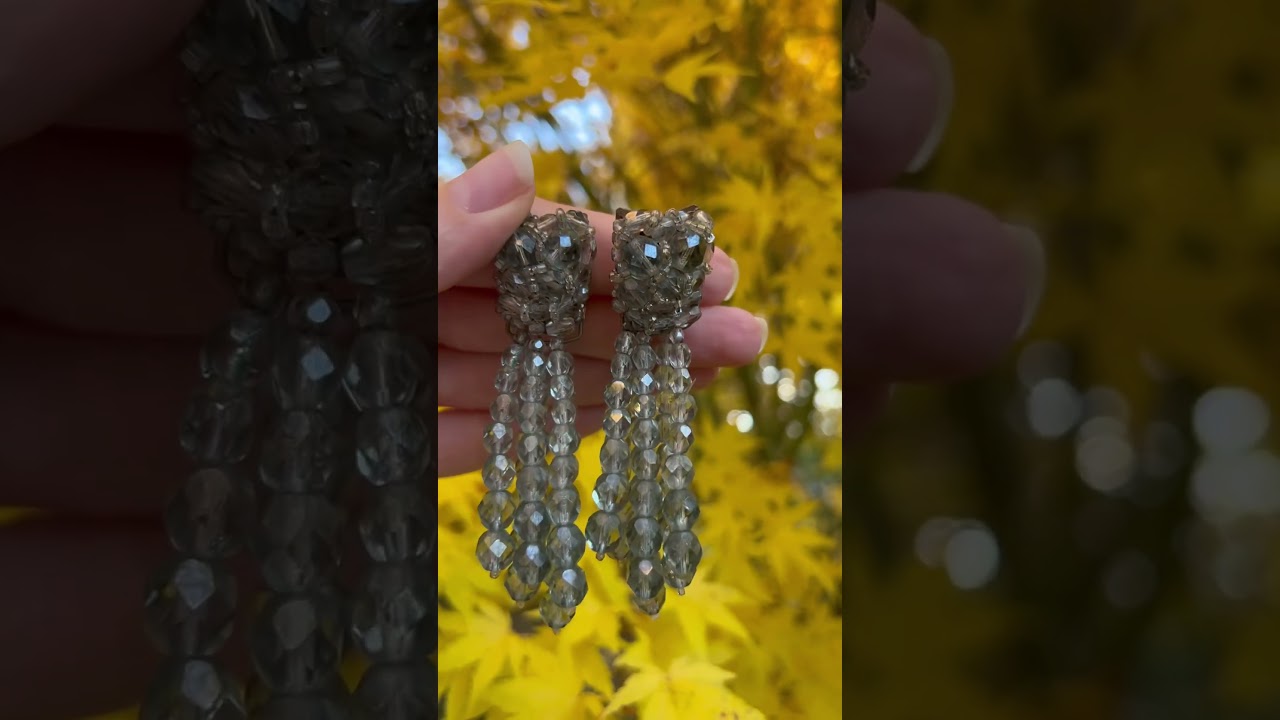 Boucles D'oreilles Vintage Signées Copola Et Topo - Fermoir Clip - Occasion