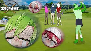いんく大乱闘！？ボール同士がぶつかるゴルフゲームで勝負だ！【Golf it!】 screenshot 4