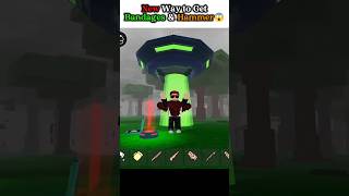 New way to get Bandages & Hammer😱| 99 Nights in the Forest #roblox #shorts