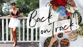 BACK ON TRACK Fat Loss & Diet Tips | Body Update & Healthy Living