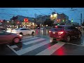 Rain‑Soaked Night Streets of Toronto | Real Canadian City Atmosphere