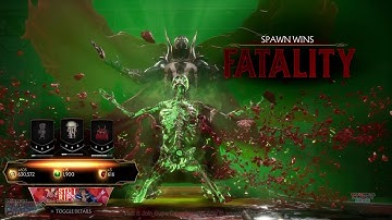 Mortal Kombat MK11 -  NEW Fatality - Spawn Vs Noob - NetherRealm Studios