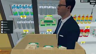 картинка: Кассир в деле! → Supermarket Simulator #3