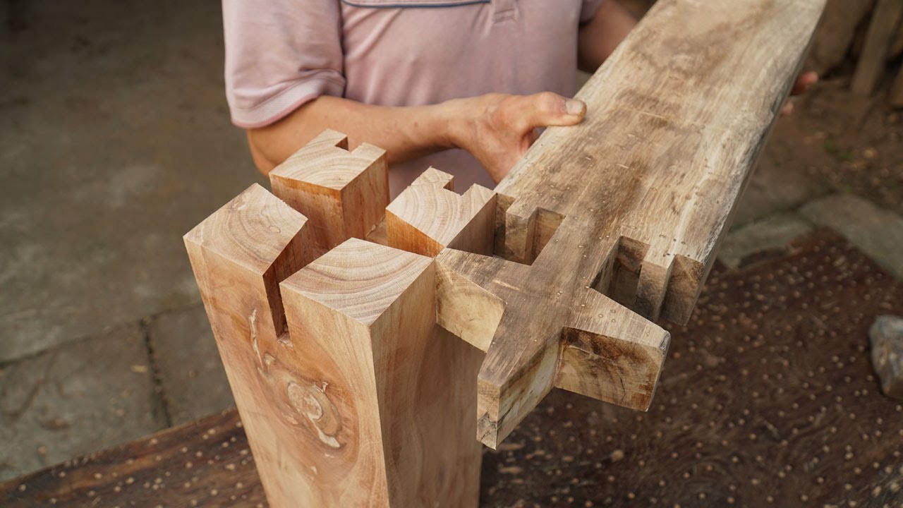 Erstaunliche Holzbearbeitungstechniken und Tipps für Holzverbindungen ▶3