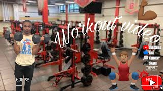 Workout vid🏋🏽‍♂️💪🏾finally back in weight room must watch!!!