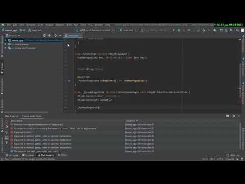 【FLUTTER ANDROID STUDIO and IOS】Tween Animation