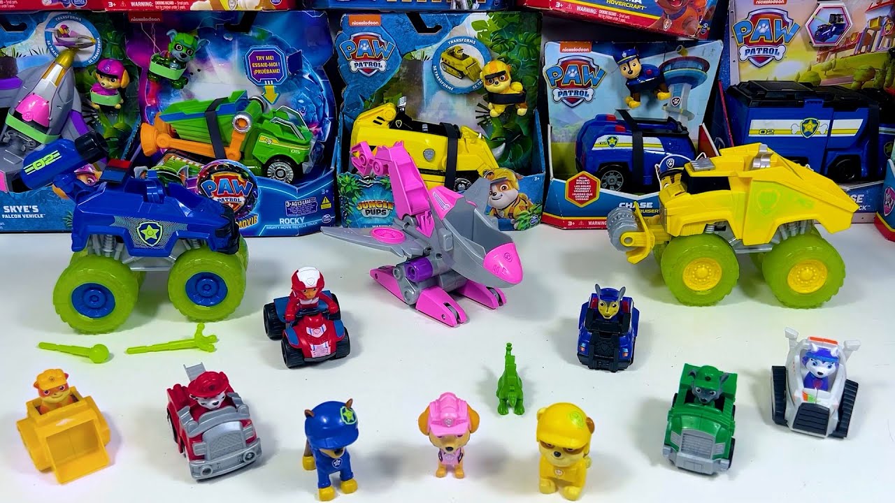 Paw Patrol Unboxing ASMR | The Hottest Jungle Pups Vehicles – Why Rubble’s Bulldozer Leads the Pack!
