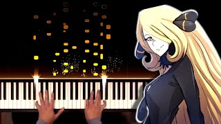 Pokemon Diamond\/Pearl: Approaching Champion Cynthia Piano Etude (Extended)