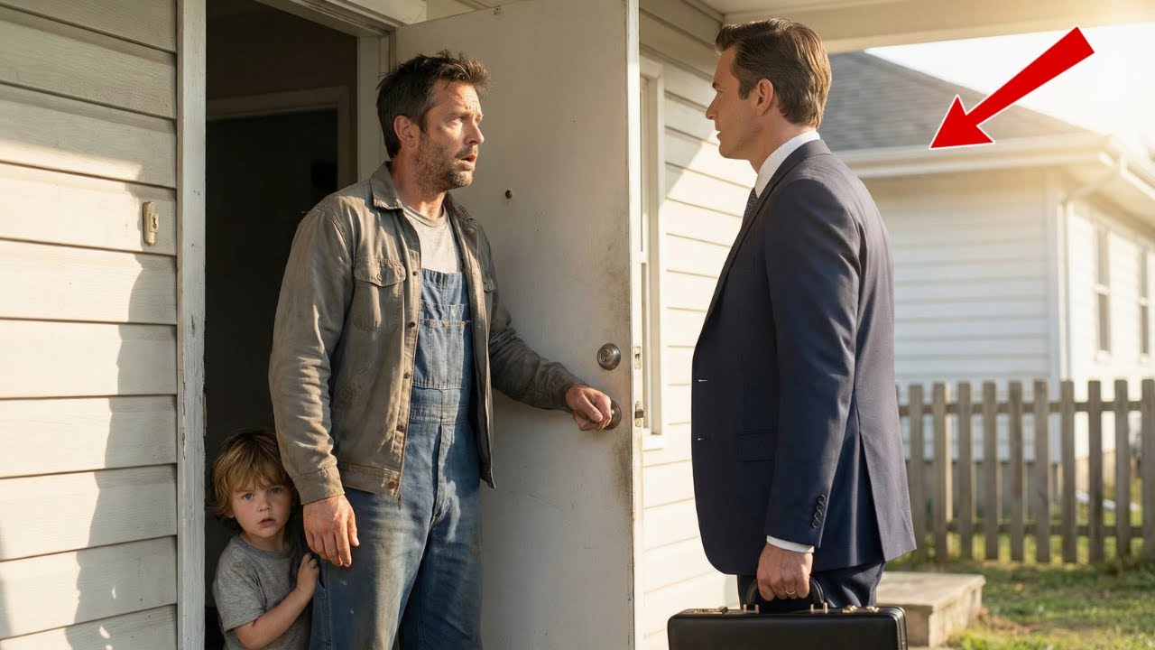 Tatăl singur a acceptat un job de noapte pe care nimeni nu-l voia — dimineața miliardarul era la ușa