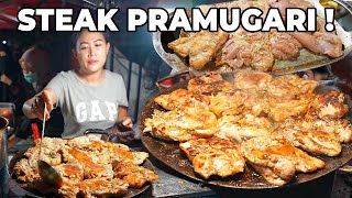 MANTAN PRAMUGARI RELA JUALAN STEAK DI GANG KECIL TERNYATA LEBIH GEDE CUANNYA !