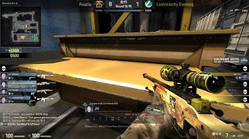 ESL One Cologne 2015 CS:GO | Quarterfinal Match 4 (1/3) | Fnatic vs Luminosity Gaming  (BO3)