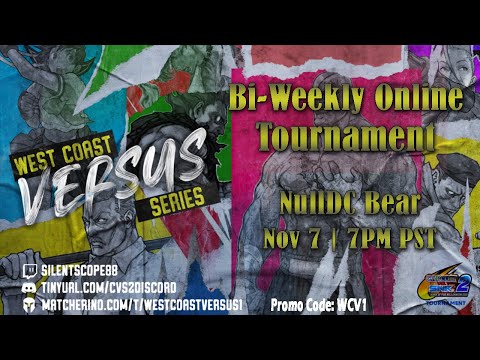 West Coast Versus Series #1, Online CVS2 Tournament (Nov 7th, 2020)