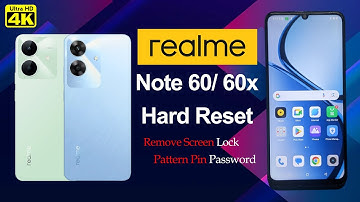 Realme Note 60/ 60x Hard Reset | Pattern/ Pin/ Password/ Unlock | Screen Lock Remove |