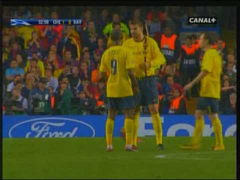 chelsea barça 2009 - YouTube