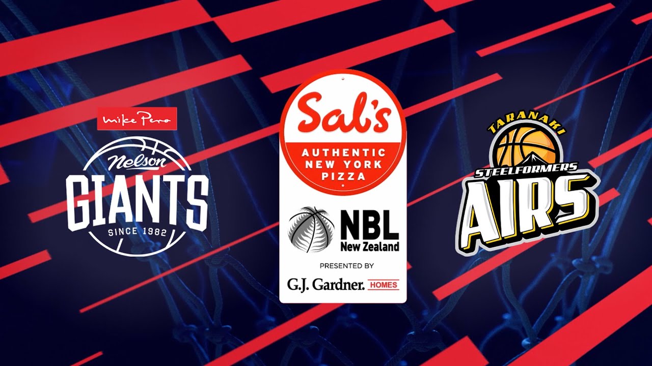Nelson Giants v Taranaki Airs Full Basketball Game SalsNBL 2023