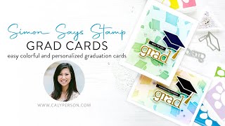Colorful Personalized Graduation Cards!