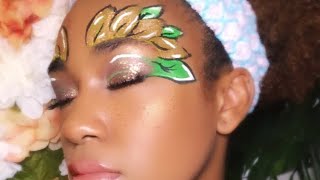 SUNFLOWER GODDESS| HALLOWEEN MAKEUP TUTORIAL| LOVELYALICA_
