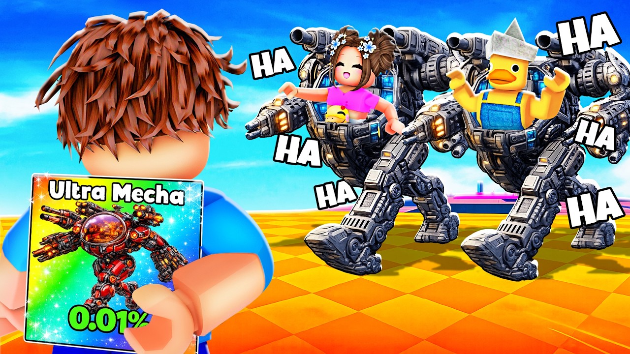 I Pretended to be a NOOB, Then Used a 0.01% MECHA…