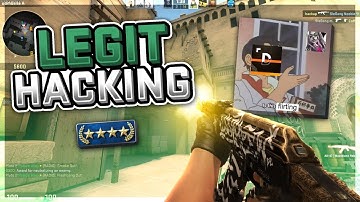 CS:GO Legit Hacking with Iniuria in Prime #3 💖GAMER GIRL💖!?!?