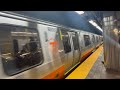 New Orange Line Trains action