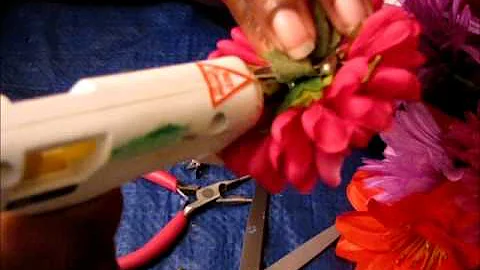 DIY: Flower Hair Clips