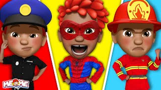 Policemen, Spiderman and Firemen Song 🚒 🚓 🚑 I Kids Songs and Nursery Rhymes by ME ME BAND