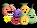 Happy sun sensory  smoothie dance party  fun animation and music  high contrast