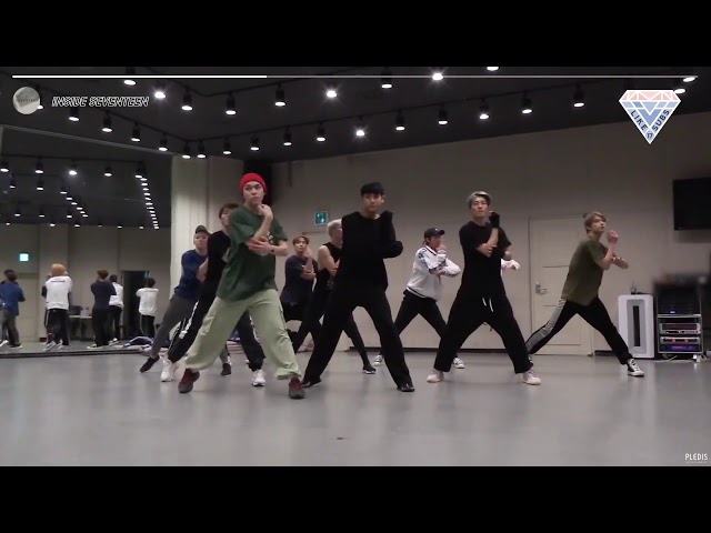[Eng Sub] 200112 Inside Seventeen - SBS Awards 2019 Dance Practice Behind by Like17Subs class=