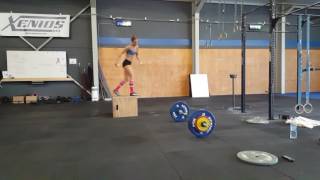 Wod 2 A + B Belgian Throwdown 2017 (Michelle Decruy)