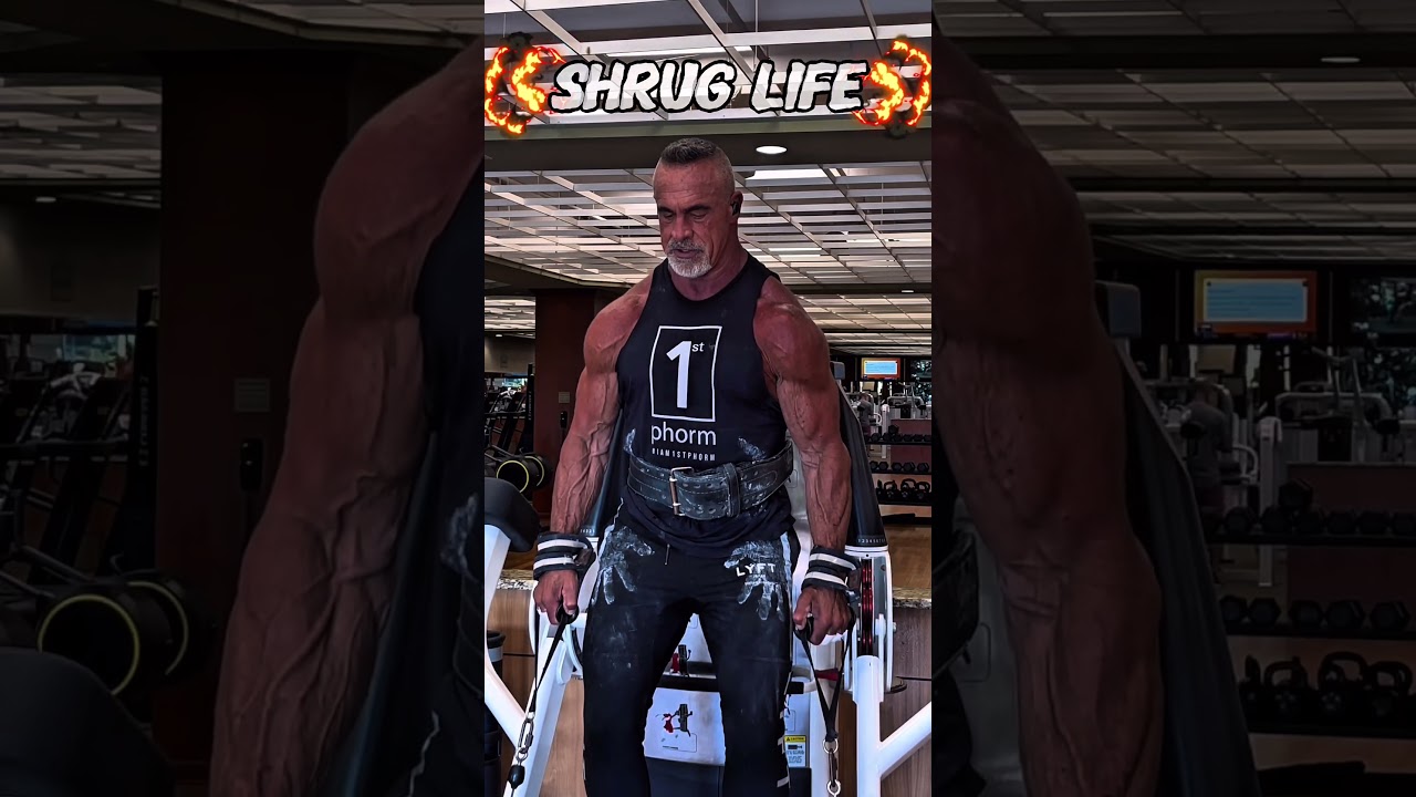 SHRUG LIFE #shruglife #motivation #muscle