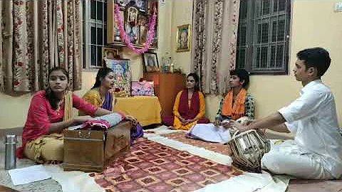 Bhajan Sandhya Day-121 live by Geetha Shenoy,Nandi...