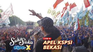 Download lagu TIPE-X LIVE IN APEL KSPSI BEKASI VLOG!! PANAS DIKIT NGGA NGARUH!!
