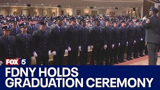 FDNY hold graduation ceremony for 284 new firefighters