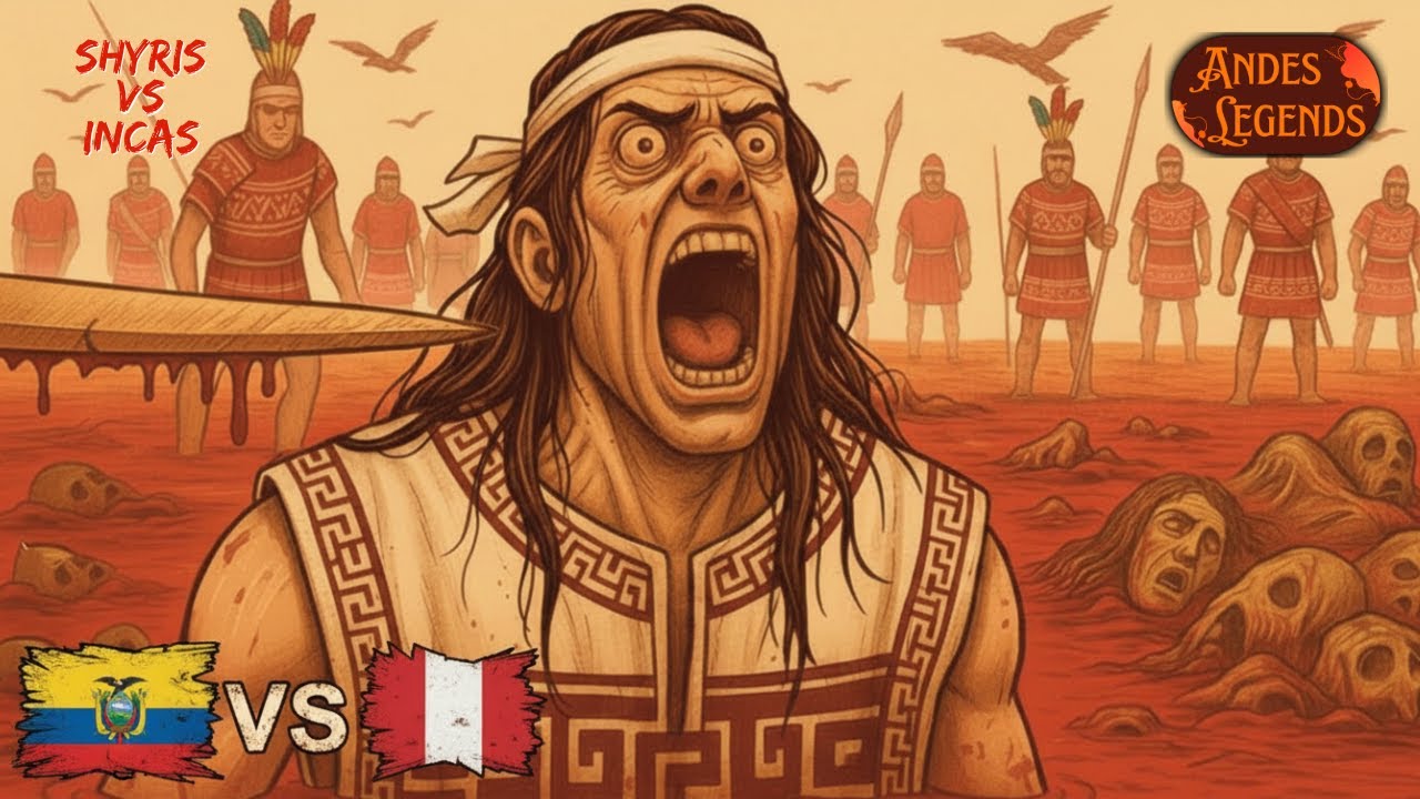 SHYRIS: LA MATANZA MAS SANGRIENTA del Imperio mas grande de América | “Laguna de Sangre”
